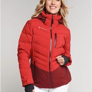 Obermeyer Women's Red Insulated Jacket